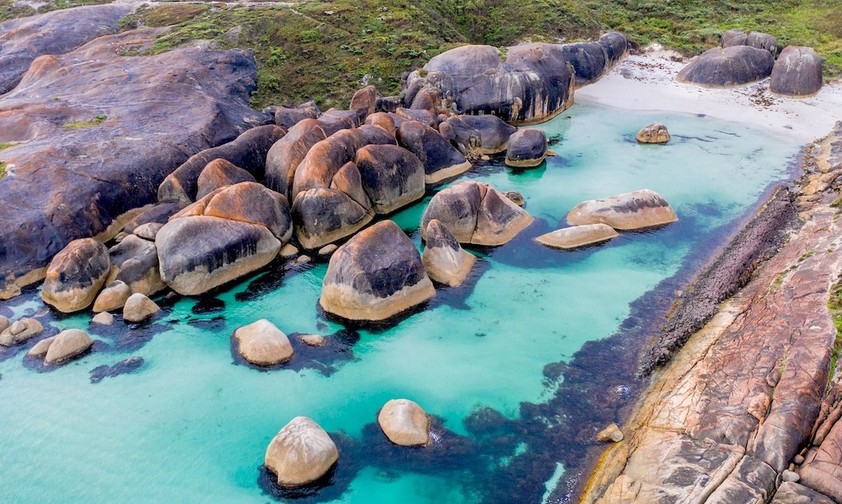 Southern Forests Elephant Rocks Aerial 