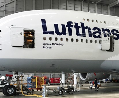 Airbus A380 von Lufthansa: Muss vielleicht doch nicht für immer geparkt bleiben.
