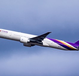 Jet von Thai Airways: Viele Flieger geleast.