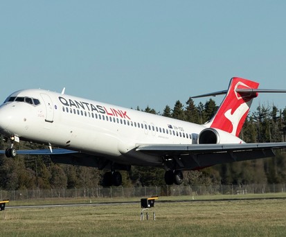 Letzter Flug der Boeing 717 bei Qantas: Es war doch nicht ganz der letzte.