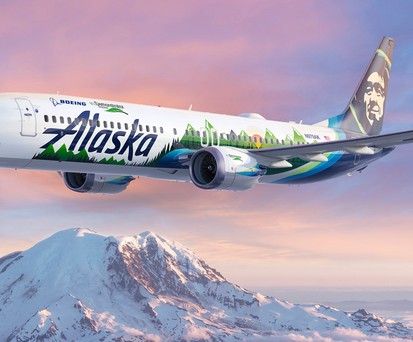 Boeing 737 Max 9 von Alaska Airlines: Forschen für die Umwelt.