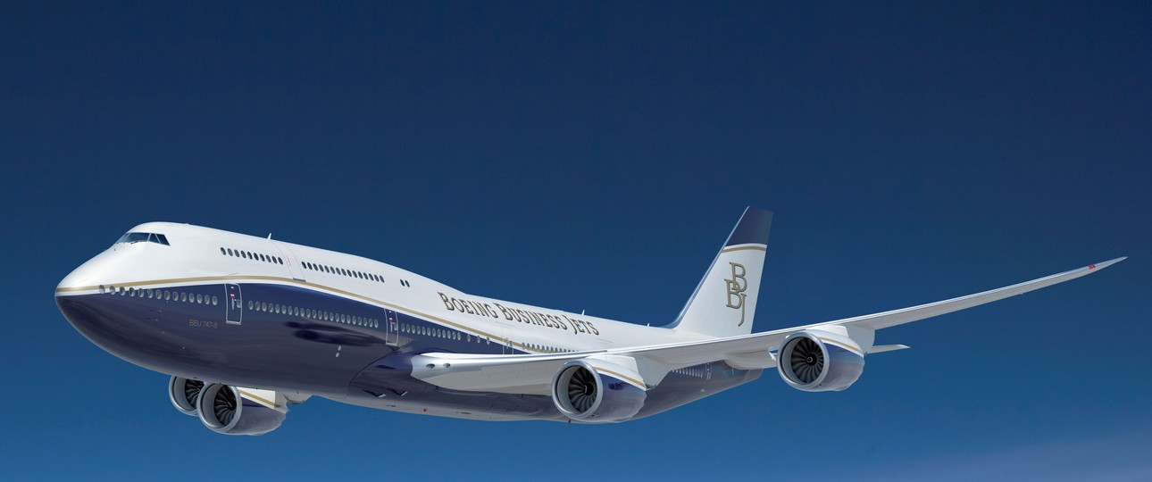 Boeing 747-8 in der VIP-Version: Platz für 75 hochkarätige Fluggäste.