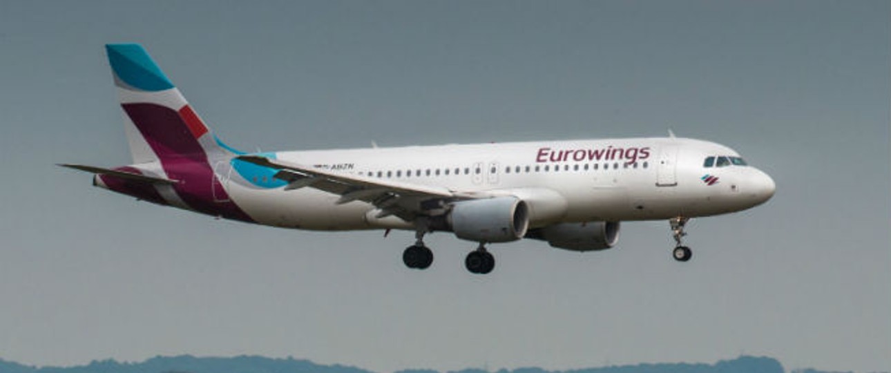 A320 von Eurowings: Die Airline wuchs zu schnell.