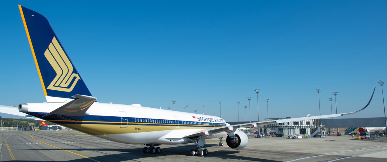 Airbus A350-900 ULR von Singapore Airlines: Macht den längsten Flug möglich.