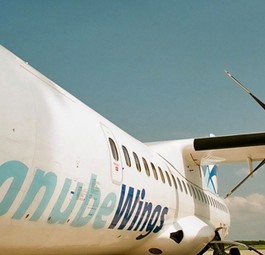 ATR 72-200 von Danube Wings: nur noch eine Maschine übrig.