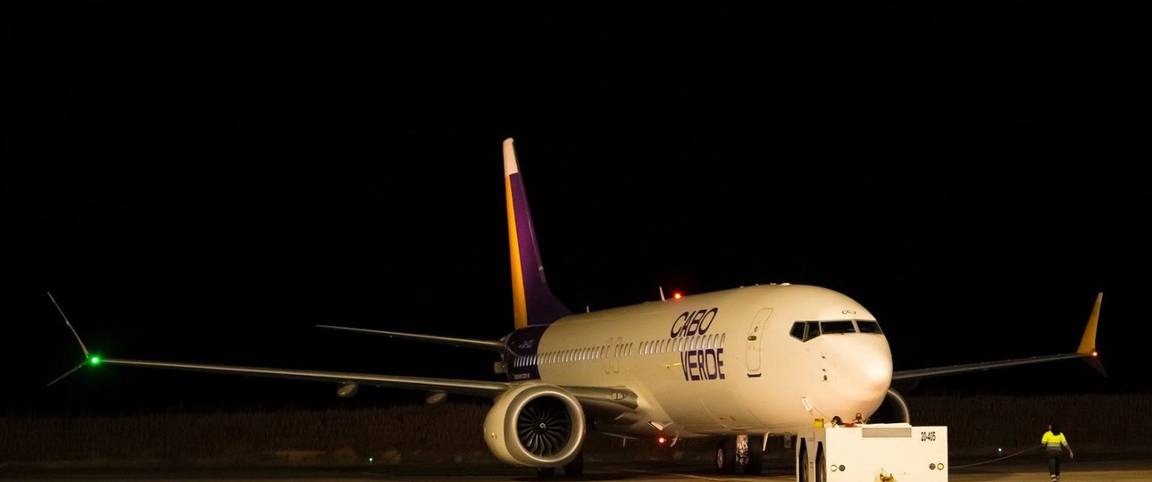 Boeing 737 Max von Cabo Verde Airlines: Die Fluggesellschaft weckt Interesse aus der Schweiz.