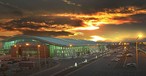 Der aktuelle Flughafen Tbilisi: Georgien wird einen neuen Airport bauen.