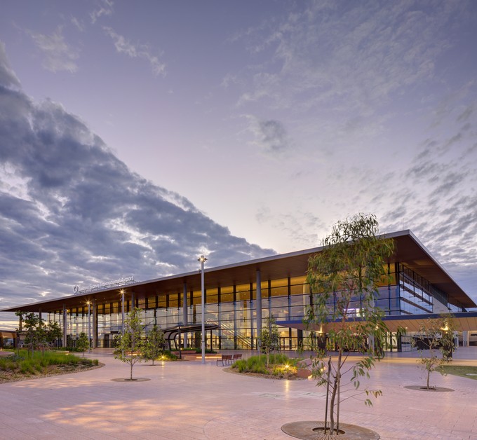western sydney airport terminal fertig  Terminal Arrivals External3 Credit-Brett Boardman