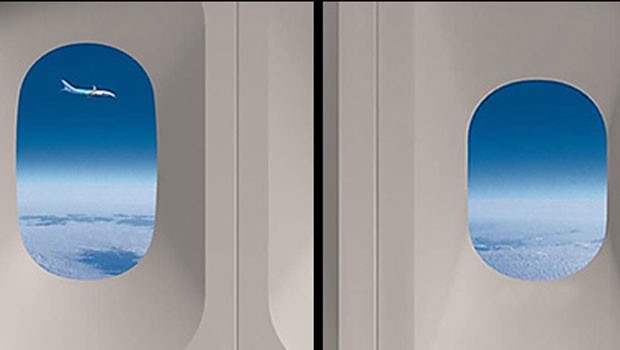 Der Blick aus dem Fenster ist in wichtigen Flugphasen wichtig.