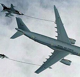 Airbus MRTT: Das Tankflugzeug basiert auf dem A330-200.