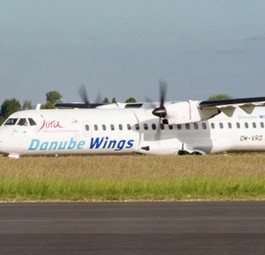 ATR 72 von Danube Wings: Fliegt nicht mehr.