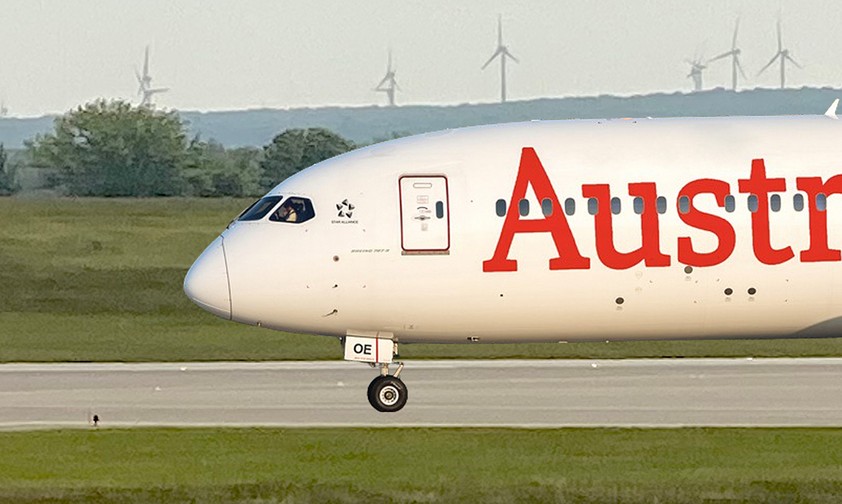 Dreamliner in den Farben von Austrian Airlines: Schon bald Realität.