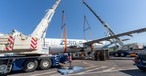 Airbus A300 Zero G am Flughafen Köln/Bonn: Die Zero-G wird nach zehn Jahren am Airport zerlegt.