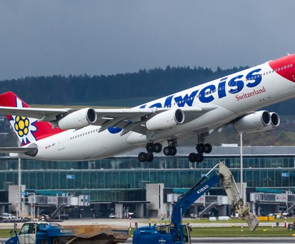 HB-JMF (Archivbild): Hatte beim Start in Zürich Mühe.