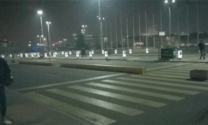 Zufahrt zum Atatürk Airport: Am Samstagabend war alles gesperrt.