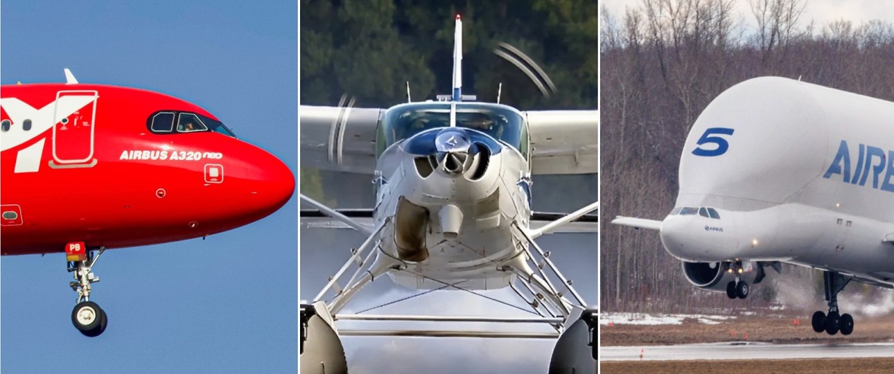 Das Aus am im Jahr 2025: Flugzeuge von drei verschwundenen Airlines.