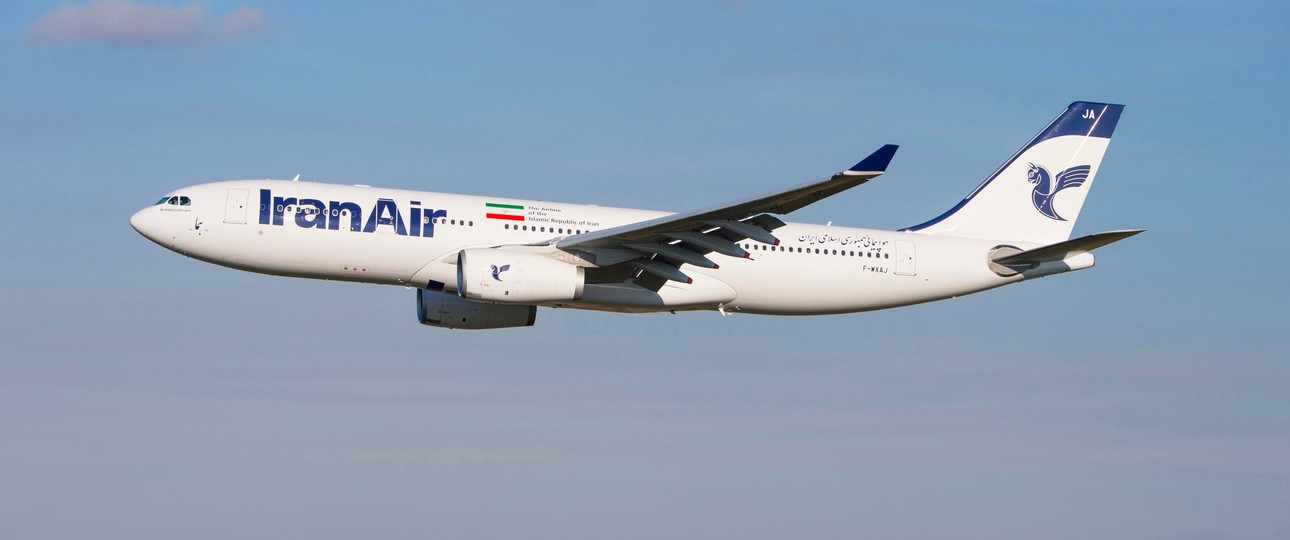 Flugzeug von Iran Air: Nicht nur sie wollen die USA treffen mit ihren Maßnahmen.