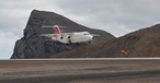 Eine ehemalige Swiss-Avro-RJ100 landet auf St. Helena: Atlantic Star führte einmal einen Testflug durch.