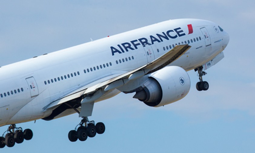 Flugzeug von Air France: Am Donnerstag werden etliche am Boden bleiben.