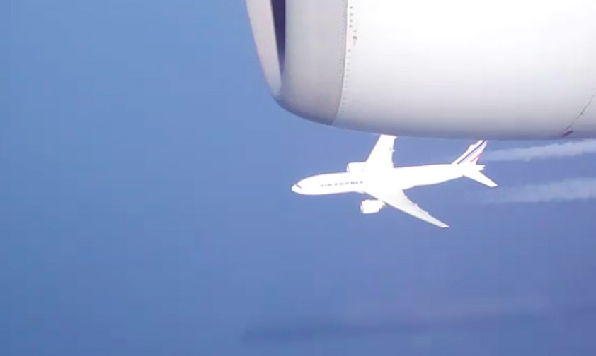 Nicht jedem Passagier wird bei diesem Anblick wohl gewesen sein.