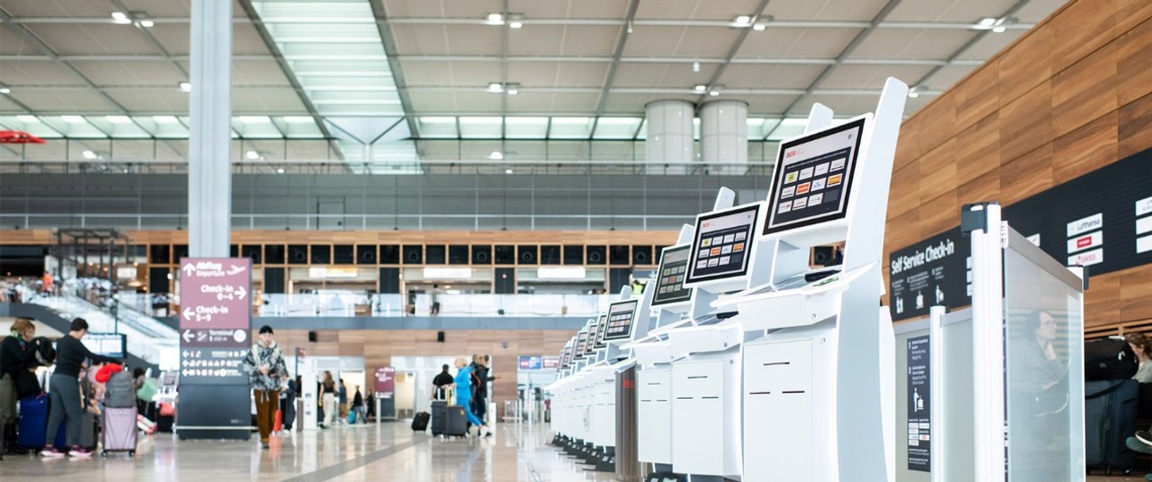 Terminal des BER: Ganztägiger Streik am Mittwoch.