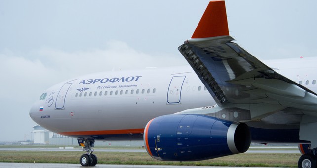 Airbus A330 von Aeroflot: Bald mit iranischen Teilen?
