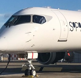 Mitsubishi Spacejet: Große Einbußen bei Budget und Personal.