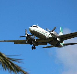 Air Chathams besitzt noch drei Convair 580. Sie stammen aus den Fünfzigerjahren.