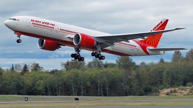 Boeing B777 von Air India: Wurde zum Käfig.