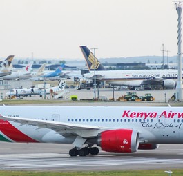 Flieger von Kenya Airways: Die Airline macht schon länger Verluste.