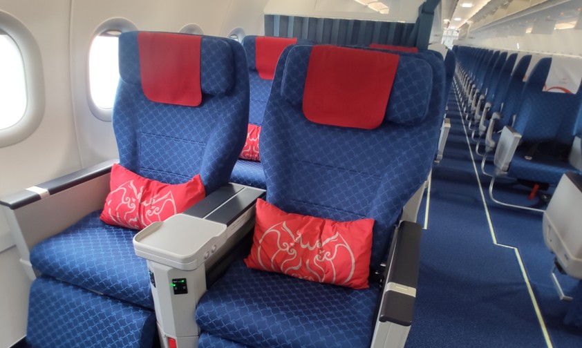 Business Class im A319 Neo von Sichuan Airlines: So wird sie aussehen.