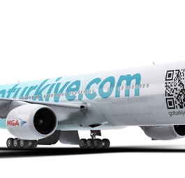 Darstellung eines Flugzeuges von Mavi Gök: Soll bald starten.