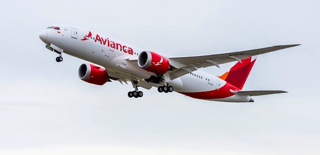 Die kolumbianische Avianca bringt ein wenig mehr Farbe mit. Aber ähnlich Aer Lingus ist das Eurowhite dominanter geworden.