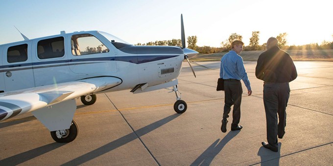 Platz 6: <strong>Beechcraft Bonanza 36 -</strong> 183 Knoten oder 339 km/h.