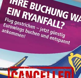 Eurowings-Werbung wird zum Bumerang