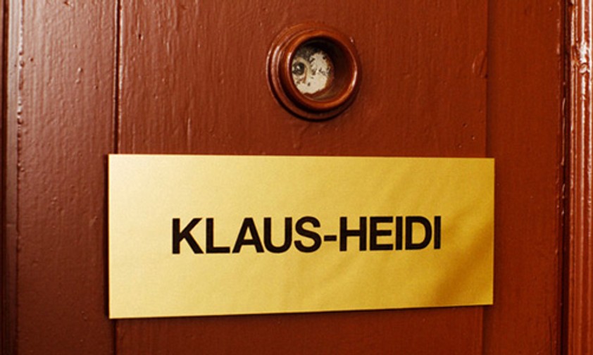 Klaus-Heidis neue Wohnungstür: Im Trendquartier Kreuzberg.
