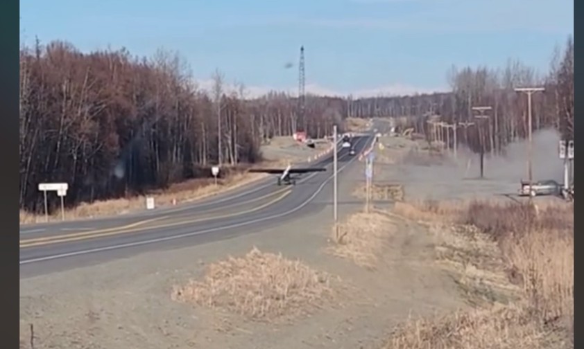 Wenn zwischen zwei Pkws ein Flugzeug startet