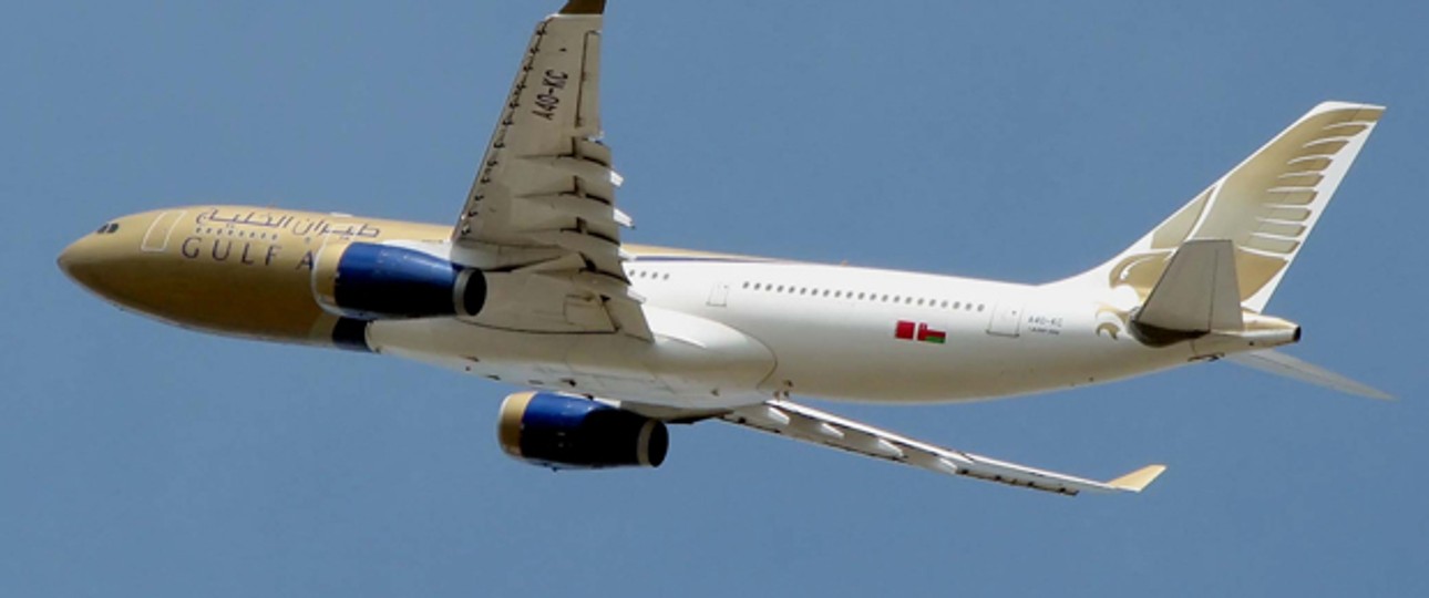 Airbus A330-200 der Gulf Air: Viele Touristen stornierten ihre Reisen.