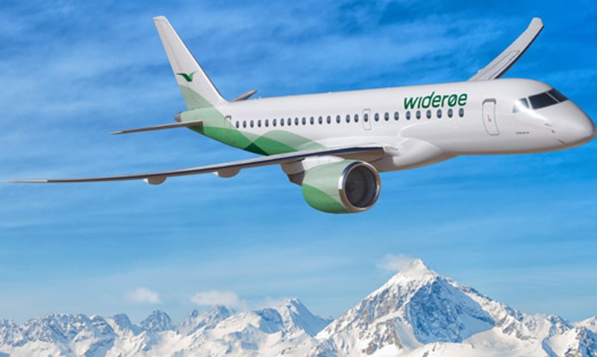 E190-E2 von Widerøe: Der erste Jet in der Flotte der Norweger.