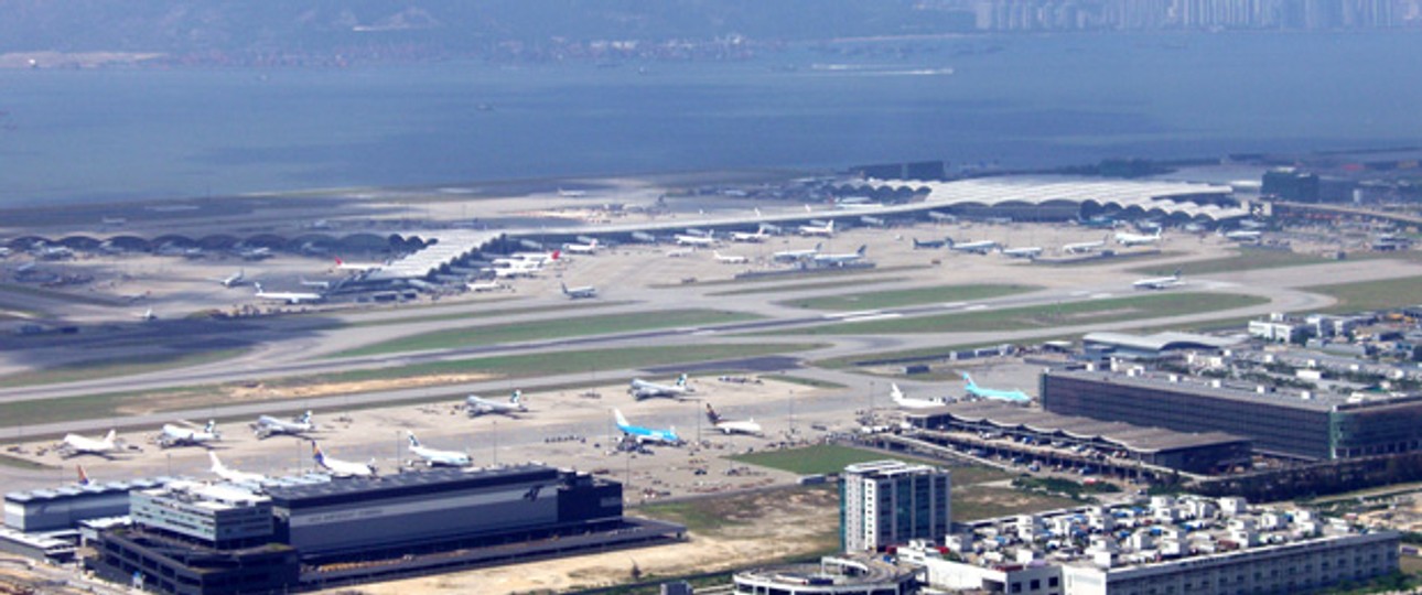 Flughafen Hong Kong: Nicht groß genug.