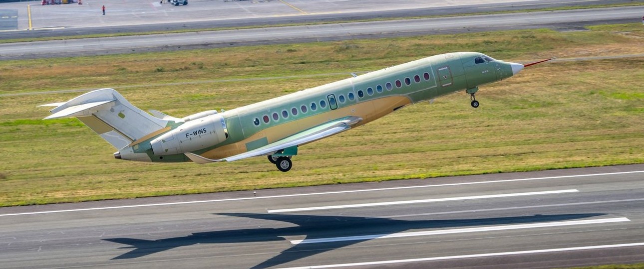 Dassault Falcon 10X: Der Jet ist am 19. Juni das erste Mal geflogen.