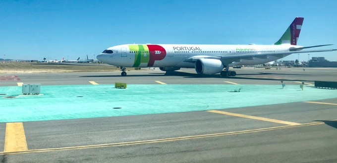 Tap: Lissabon – Los Angeles- 9130 km