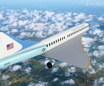 Boom Overture: Die Eignung als Staatsflieger der USA wird jetzt erforscht.