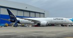 Dreamliner mit der Kennung D-ABPF bei Boeing in South Carolina: Für Lufthansa.