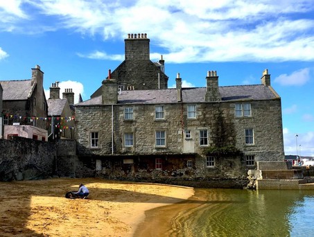 Lerwick auf Mainland Shetland