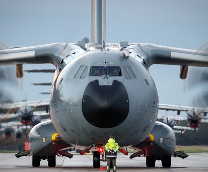 A400M Luftwaffe in Friedrichshafen