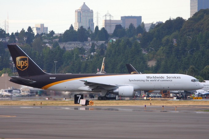 3. Rang: UPS - 15.094 Millionen Frachttonnenkilometer