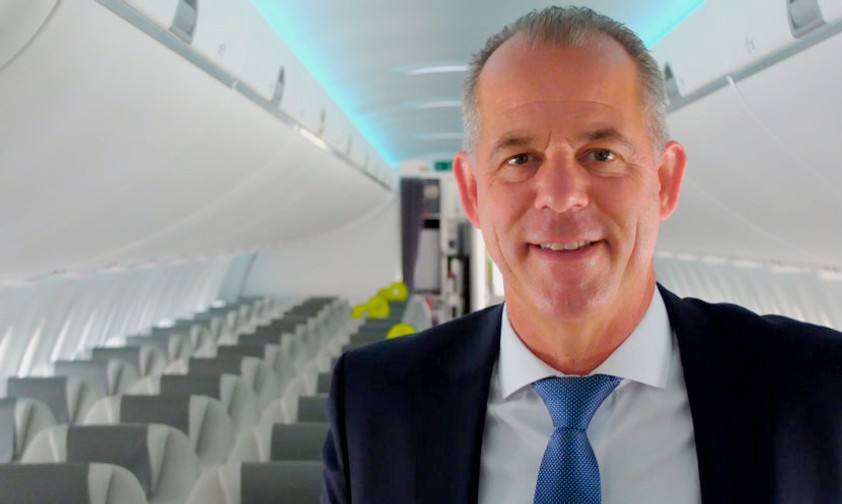 Air-Baltic-Chef Martin Gauss im A220: «Wenn wir einer Allianz beitreten, würden wir sicher einige Partner verlieren.»