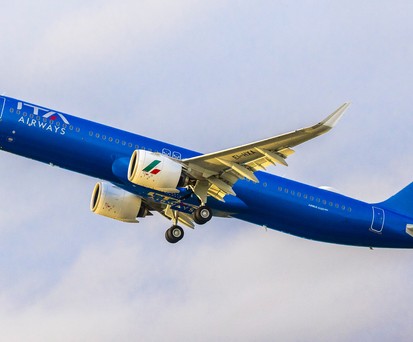 Ein Airbus A321 Neo von ITA: Die Airline erhielt solch einen Flieger am 8. Januar.