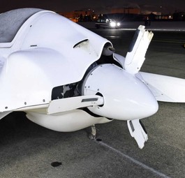 Gyroflug SC01 Speed Canard: Die Propellerblätter sind abgebrochen.